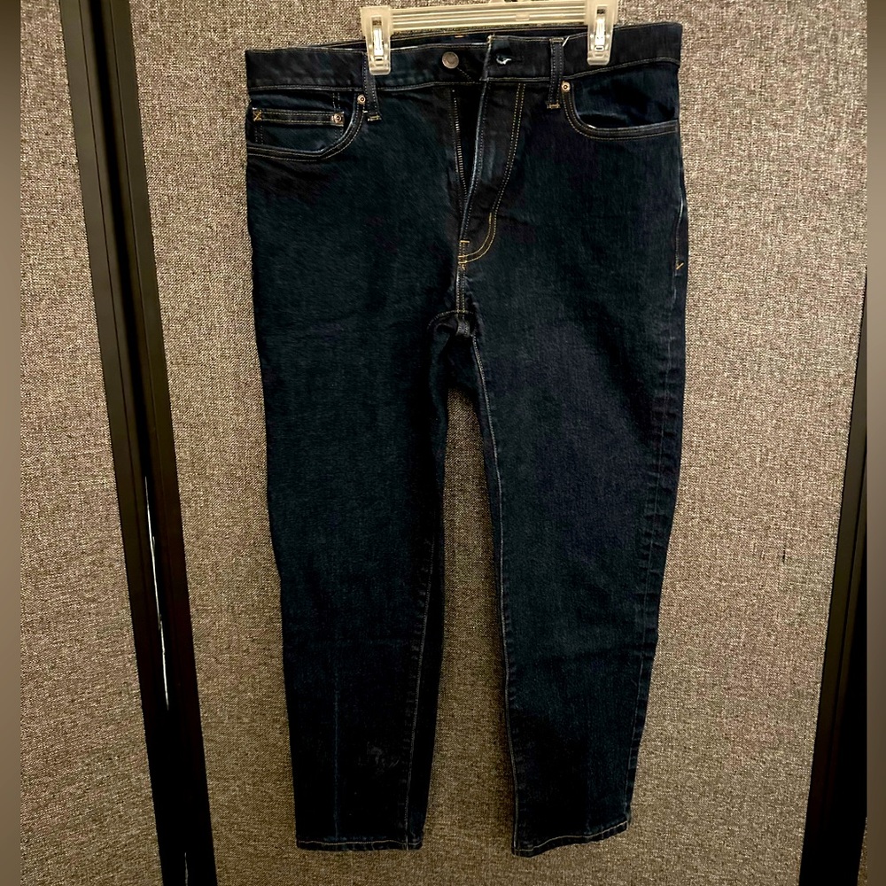 Land’s end square rigger 33 dark wash jeans